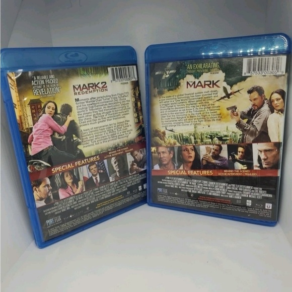 The Mark 1 - 2 Redemption End Times Movie Christian (Blu-ray) Lot Of 2 - Picture 2 of 4